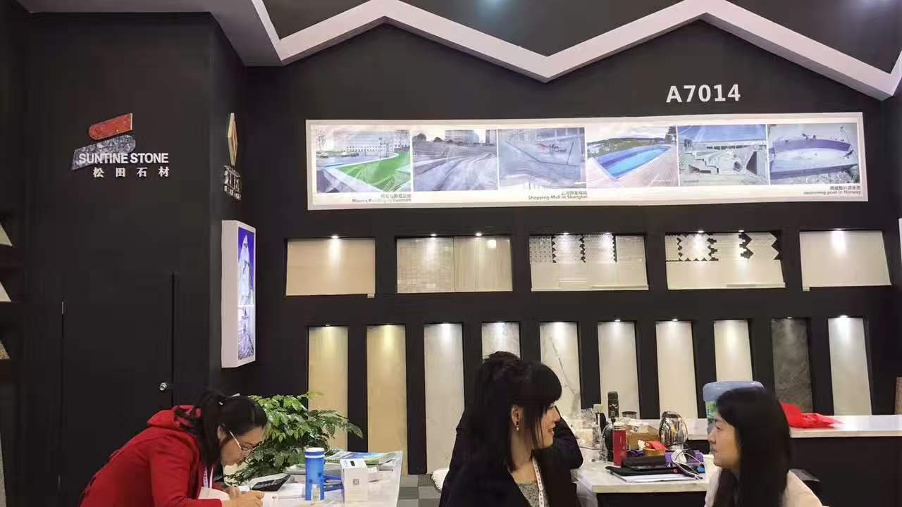 Xiamen Stone Fair product and booth photo